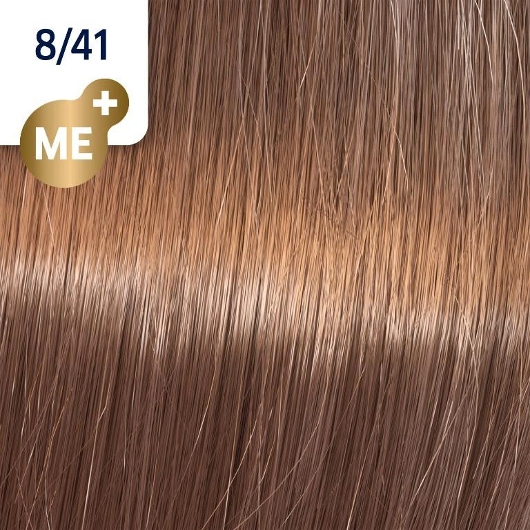 Wella Koleston Perfect Me+ Hajfesték - 8/41 - 60ml - Hamvas Vörös Világosszőke főképe